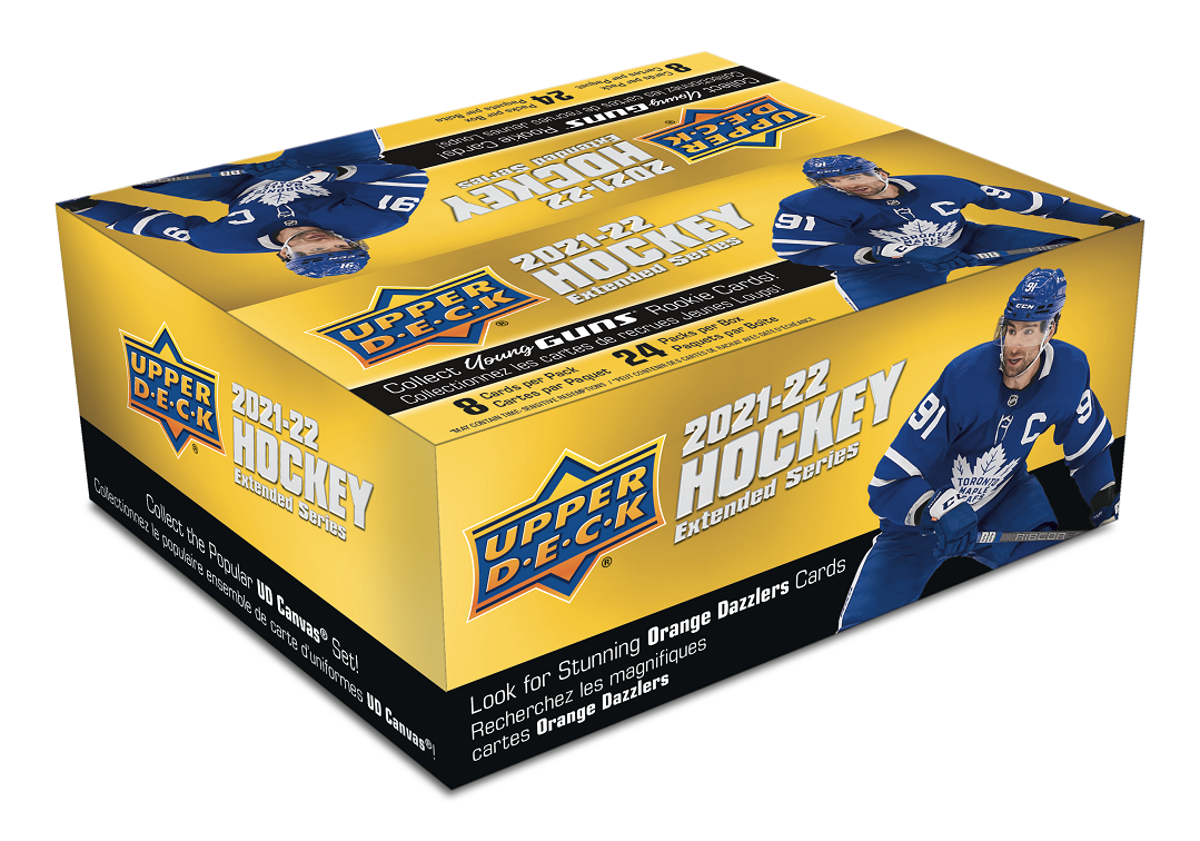 2021-22 UD Extended Series Hockey Retail Box